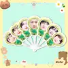Tengo un abanico plegable de Jang Won-Young de Ive con 30% de descuento, abanico de concierto, mercancía de apoyo, estilo igual de TikTok