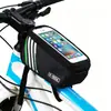 Bolsa para Bicicleta Meilong B-Soul, Bolsa para Celular de Mountain Bike, Bolsa para Tubo Superior, Bolsa para Quadro Dianteiro de Bicicleta de Estrada, Equipamento de Ciclismo