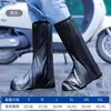 Em Estoque Atacado Capas de Chuva para Adultos de Cano Alto, Capas de Sapato Longas Impermeáveis de PVC Espessado, Antiderrapantes e Resistentes ao Desgaste para Homens e Mulheres