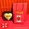 Oro Puro 999 Creativo 520 Qixi Exquisita Moneda de Oro en Forma de Corazón Set de Regalo Decoración del Día de San Valentín Personalizado Venta al por Mayor