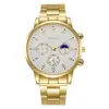Nuevo Reloj de Pulsera para Hombre Geneva de Negocios con Correa de Acero Casual Reloj Deportivo de Cuarzo Reloj de Hombre Reloj de Hombre Venta al por Mayor