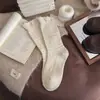 Estilo Popular Nuevo Primavera y Verano Estilo Ballet Color Sólido Encaje Calado Calcetines de Canalé para Mujer Verano Finos Transpirables Calcetines de Media Pantorrilla