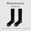 Calcetines de compresión para pantorrilla Renaissance Sports, calcetines de media pantorrilla transpirables para fitness, yoga, ciclismo, running, senderismo