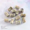 Jingdezhen Joyería Accesorios Horno Girado Cuentas Cerámicas Pulsera Accesorios Diversas Formas Cuentas de Porcelana Ropa Pulsera Material Cuentas Sueltas