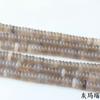 2x6mm Ágata Natural Cristal Aventurina Cuentas Espaciadoras Cuentas Espaciadoras Ábaco Al por Mayor Pulsera Trenzada DIY Accesorios para Joyería