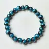 Pulseira de Círculo Único de Cristal Imitação Ágata Imitação Jade Anel Liso Pulseira Mais Vendida Transfronteiriça Europeia e Americana como Presente para Sua Namorada