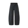 Pantalones de Trabajo Retro Americanos Jiamu con Silueta Recta, Jeans Casuales de Corte Limpio para Hombres y Mujeres