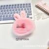 Lindo tocado de conejo, pequeño muñeco de peluche de dibujos animados de castor, accesorios, broche grueso de pez quemado, bolso, bufanda, zapatillas, decoración