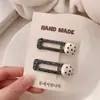 Novos grampos de cabelo infantis, presilhas BB em formato de coração com bolinhas, de alta qualidade e estilosos, perfeitos para franjas e laterais de cabelo de meninas, acessórios de cabelo fofos e doces