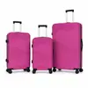 Conjunto de malas Amazon personalizado transfronteiriço com rodas universais, cadeado de combinação, malas de ABS, conjunto de carrinhos de viagem de 3 peças