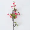 Romã Artificial Pequena com Folhas, Arranjo de Flores de Frutas Vermelhas, Decoração Moderna para Sala de Estar Estilo Europeu, Decoração de Casa, Fruta Vermelha, Fruta da Fortuna, Azevinho