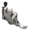 Pie Prensatelas de Rodillo de Máquina de Coser de Mesa, Unilateral, para Cremalleras, Adecuado para Materiales Delgados y Gruesos, Pie Prensatelas de Rueda Unilateral Universal, Transfronterizo