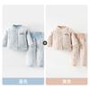 Conjunto de Ropa Interior Térmica Jq Baby, Ropa de Invierno Acolchada de Algodón para Niños, Chaqueta Gruesa de Algodón para Niños y Niñas, Conjunto de Invierno