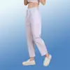 Calça de Enfermeira com Lã Integrada, Espessa e Forrada com Lã, Cintura Elástica, Calça de Doutora para Mulheres, Calça de Trabalho em Estoque, Calça de Uniforme de Enfermeira