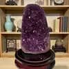 Comercio Exterior Transfronterizo Suministro Uruguay Racimo de Amatista Piedra Cristalina Adornos Decoración de Oficina Hogar Venta al por Mayor en Stock Mar de China Oriental