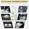 Kit combinado de LED para coche 42 Piezas T10 luz indicadora de posición luz de matrícula luz interior de puerta de doble punta