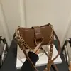 Nova Bolsa Feminina Corrente em PU Retrô, Estilo Coreano da Moda, Elegante Cor Sólida Versátil Bolsa de Ombro, Adequada para Todas as Estações