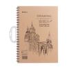 Livro de Esboço Matinal Mg Light Livro de Desenho Arte Pintura Livro Desenhado à Mão Livro de Desenho a Lápis Papel de Esboço com Lápis de Cor