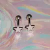Estrela Aço Inoxidável Piercing na Língua Aço Titânio Decoração na Língua Anel para Língua Bebível Nova Nicho Joias de Piercing Corporal Atacado Transfronteiriço