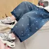 Pantalones Vaqueros para Niña Primavera y Otoño 2026 Nuevos Pantalones de Moda para Bebés Niñas, Ropa Exterior Versátil de Otoño para Niños Pantalones Largos