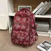 Mochila Estilo Japonés Ins Minimalista con Estampado de Estrellas, Modelo de Alta Calidad con Amortiguación de Aire, Mochila Deportiva Elegante para Estudiantes de Secundaria
