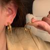 Pendientes de borlas de lujo ligeros y de alta gama para mujer, diseño elegante de nicho, nueva moda 2025, pendientes exagerados y distintivos.