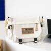 Nova Bolsa Transversal Casual Versátil Retrô 2026 para Homens, Bolsa Mensageiro Tendência Estilo Japonês Workwear, Bolsa de Aula para Estudantes de Grande Capacidade