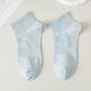 Meias Aromáticas Femininas Outono Algodão Puro Meia Cano Médio Estilo Japonês Ins Absorção de Suor Sola Massageadora Feminina Meias Esportivas para Corrida Antiodor