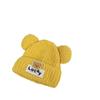 Sombrero infantil estilo coreano estilo ins 2023 otoño e invierno sombrero de punto de oso sombrero de bebé cálido tipo pullover para hombre y mujer sombrero estilo coreano
