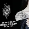 Tatuajes Temporales de Jugo Herbal Floral y Serpiente Impermeables a Prueba de Sudor Acabado de Alta Gama para Hombres y Mujeres Brazo Clavícula Cintura Lateral No Reflectantes