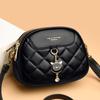 Bolsas pequenas populares deste ano 2023 Nova Moda Verão Mini Bolsa de Ombro Couro Genuíno Moda Versátil Crossbody Bolsa para celular