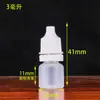 Botella Plástica Spot 3 20 50 100ml Hdpe Botella Semipermeable para Gotas de Ojos Botella Exprimidora Botella para Gotas de Ojos
