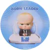 Líder Nacido Bebé Pequeño Jefe Decoración para Fiesta de Cumpleaños Suministros Sombrero de Fiesta Boss Baby Vaso de Papel Mantel