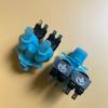 Válvula solenoide automática para lavandería lavavajillas accesorios de tambor europeo una entrada dos salidas universal nuevo hilo de tornillo doble cabezal