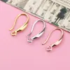 Accesorios para Pendientes Hechos a Mano para Mujer, Ganchos para Orejas, Bisutería, Chapado en Cobre Color Duradero 18K, Materiales de Moda para Hacer Pendientes al por Mayor
