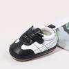 Sapatos de Passos para Bebê Primavera e Outono Novos Sapatos de Bebê Sapatos Tesouro Masculinos e Femininos Sapatos com Sola de Borracha Macia Respirável Antiderrapante BNB4218
