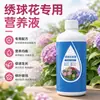 Solução nutritiva especializada para hortênsias, promovendo o crescimento, prevenindo o amarelamento, o murchamento, a doença de manchas foliares e a queimadura das folhas, e incentivando o novo crescimento. Fertilizante para Hortênsias
