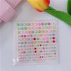 Transfronteiriço Quente Tamanho pequeno Adesivo Diamante a Laser Decorativo Capa de Celular Adesivo DIY Gema Acrílica Pérola 3456