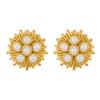 Aretes de Perlas de Moda Europea y Americana Transfronteriza para Mujer, Aretes de Acero Inoxidable de Alta Gama, Aretes Electrochapados, Venta al por Mayor de Fabricantes de Joyería