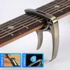 Capotraste de Guitarra Folk Metal Capotraste de Guitarra Elétrica Acessórios para Ukulele Clipe Afinador Unissex