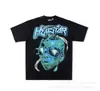 Comercio Transfronterizo Estilo Verano Marca Americana de Moda Hell Hell Star Camiseta de Manga Corta Holgada para Parejas Hombres y Mujeres