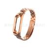 Adequado para Xiaomi pulseira 3 pulseira de metal de aço inoxidável pulseira sólida três pulseiras de aço de fábrica venda direta