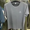 Roupas de Verão Atacado para Pais, Camisas Casuais de Manga Curta para Homens de Meia-Idade, Camisas de Verão com Gola Redonda para Pessoas de Meia-Idade e Idosos, Blusas de Tamanho Grande