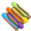 Espátula para Hornear, Espátula Integrada de Silicona con Pico de Pato, Espátula de Silicona Todo Incluido con Lengua de Pato, Espátula para Mezclar Mantequilla y Ensalada