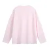 Camiseta Casual de Manga Longa Rumeng Estilo Retrô Japonês Nicho para Homens, Outono Estilo Relaxado Tendência Casual para Casais