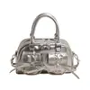 Bolso de Mano Boston Simple y Moderno para Mujer, Nuevo Estilo Primavera 2026, Lujo Ligero, Nicho, Elegante, Bolso Cruzado y de Hombro Casual