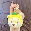 Lindo llavero de cordero de peluche, muñeco de peluche, colgante para bolso de pareja, juguete de máquina de peluches, accesorio de regalo