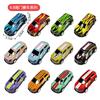 Uma variedade de mini carros requintados de liga de ferro, carros de fricção, carros de brinquedo para crianças, modelo de carro para meninos e meninas