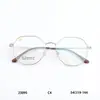 Armazón de Gafas para Miopía Polygonal Retro Japonés y Coreano Literario Moderno Hombres y Mujeres No Magnético Titanio Borde Delgado Marco Ultraligero Se Puede Combinar con Grados