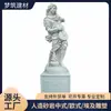 Escultura Literária Clássica Fabricante Personalizado Atacado Estátuas Europeias Semelhantes a Pedra Podem Ser Usadas para Decoração de Salão de Banquetes de Hotel
